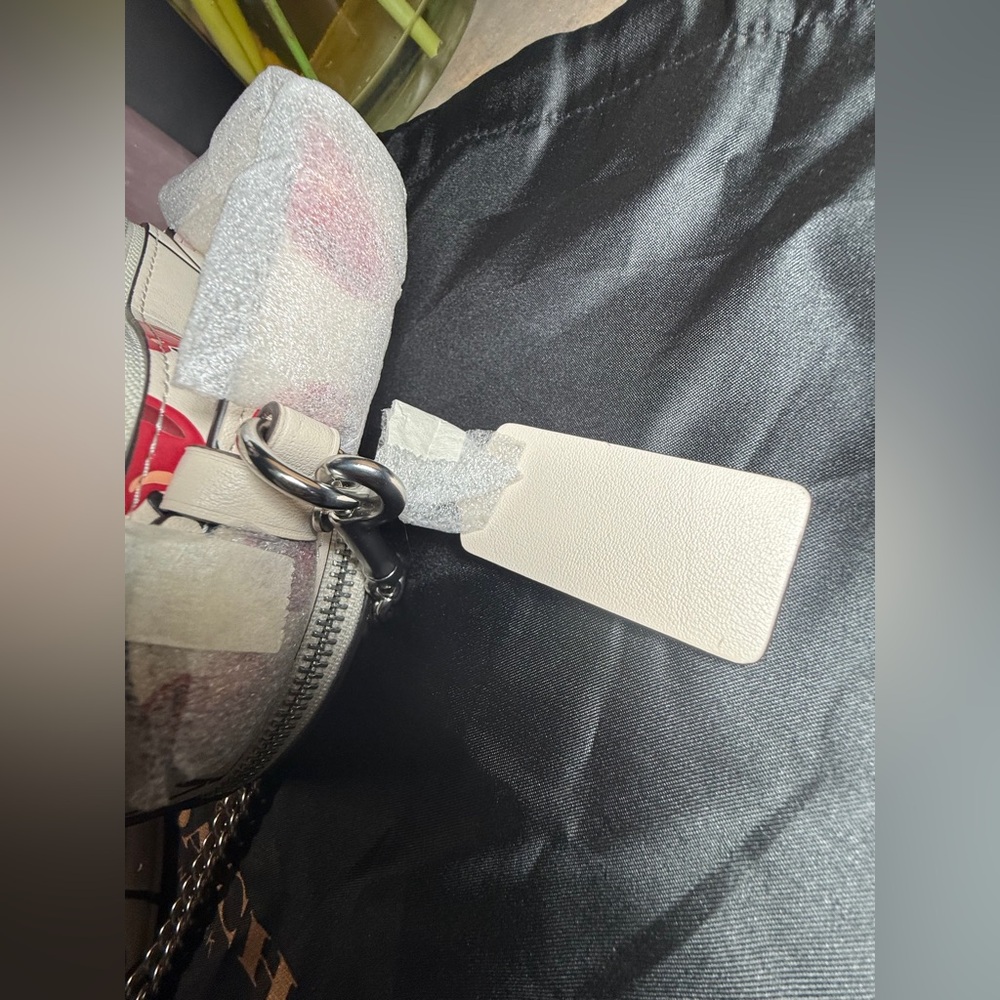 Coach Heart-Shaped Crossbody Bag with Cherry Print - duster bag - shopping bag - Picture 3 of 14